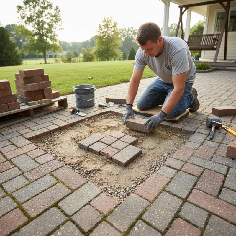 Contact About Brick Patio Installation