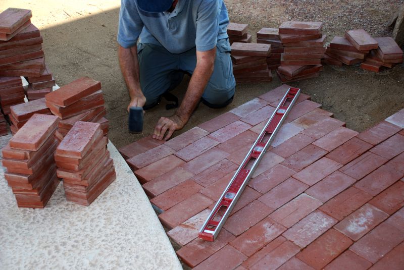 Brick Patio Installation